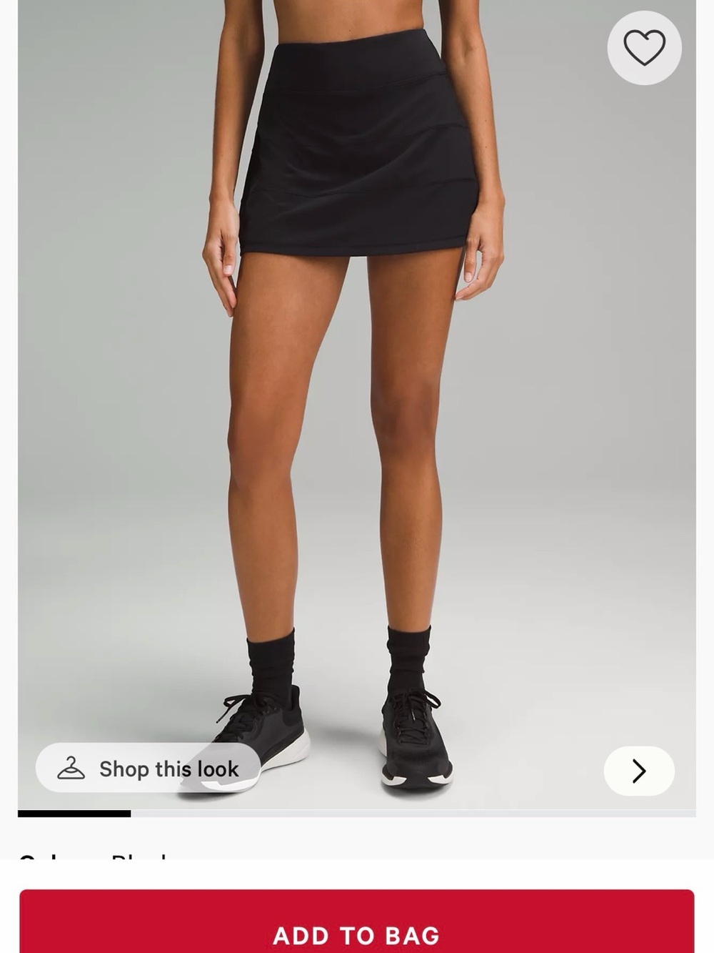 lululemon Pace Rival Skirt